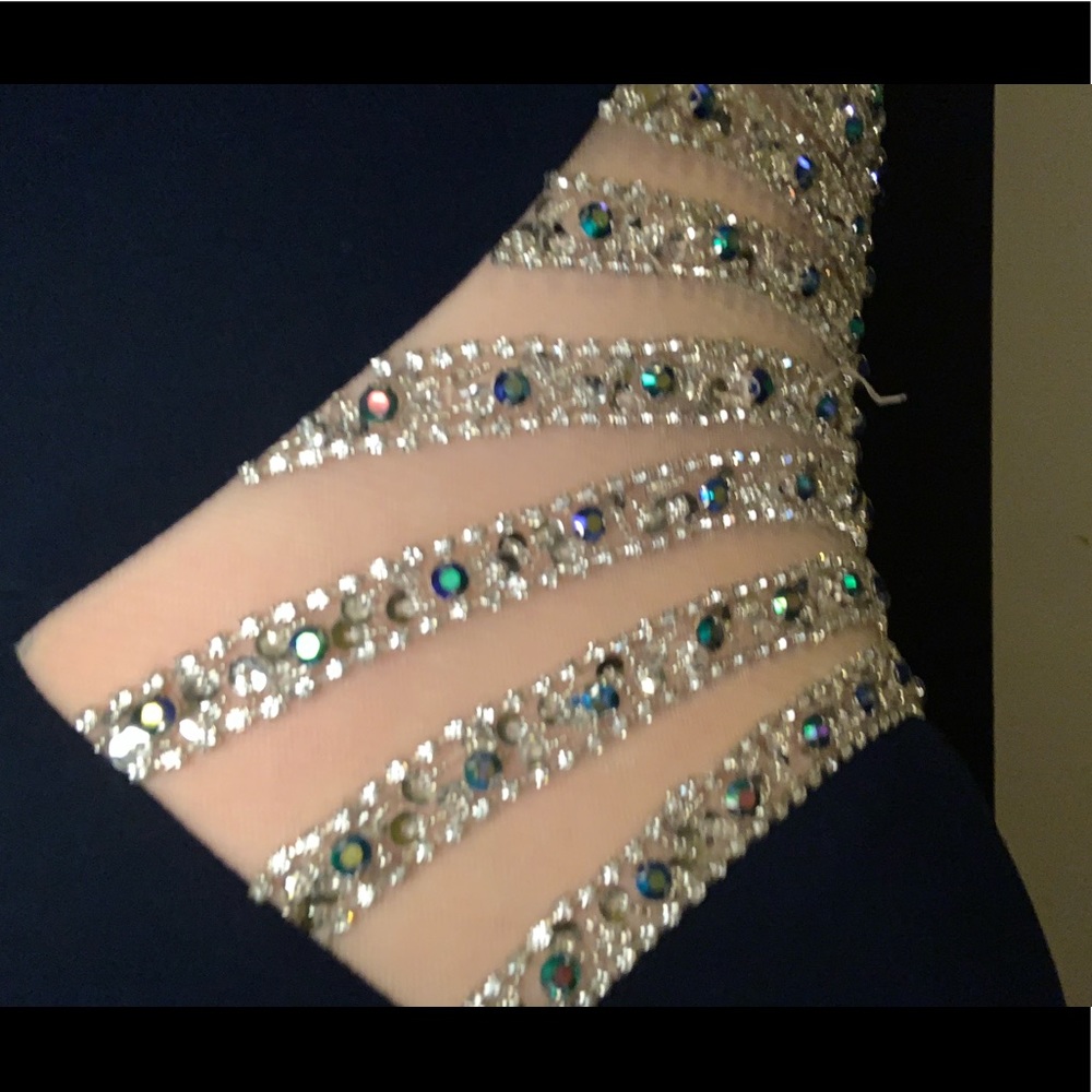 JVN navy blue dress! Fits like a 4!!!!